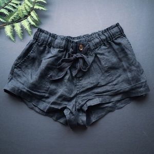 F21 | Drawstring Woven Shorts